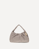 Aralia large Shoulder Bag - BROWN | Base Blu