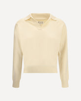 Polo Sweater - CREAM | Base Blu