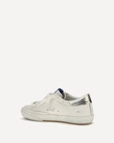Leather Super Star Sneakers - WHITE | Base Blu