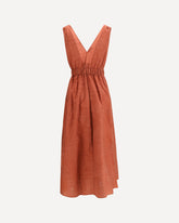 Midi Dress with floral motif - RED | Base Blu