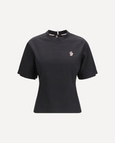 Cotton T-Shirt - BLACK | Base Blu