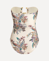Rhiannon Knot one-piece Swimsuit - MULTICOLOUR | Base Blu