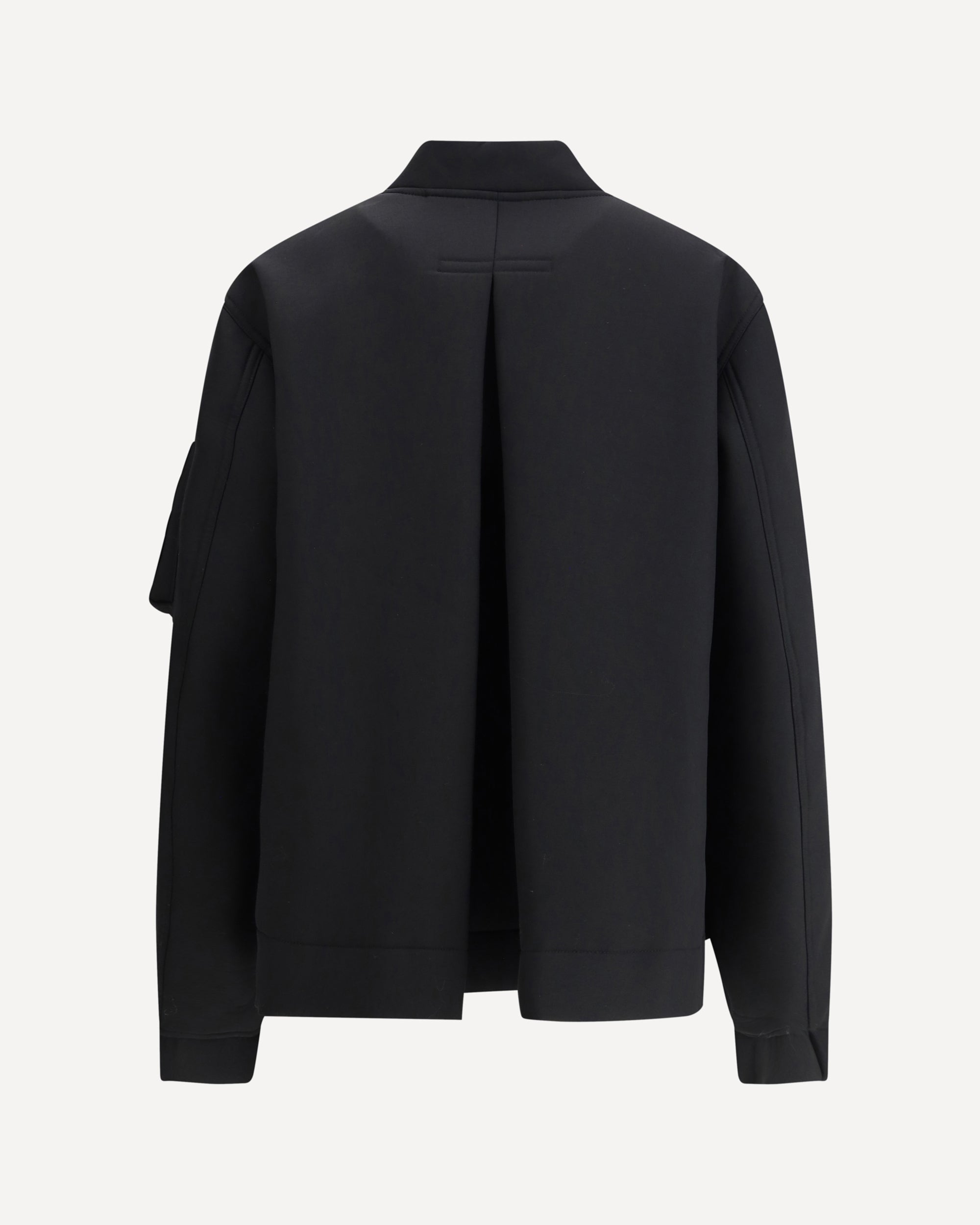 SACAI Suiting Bonding Jacket BLACK | Base Blu