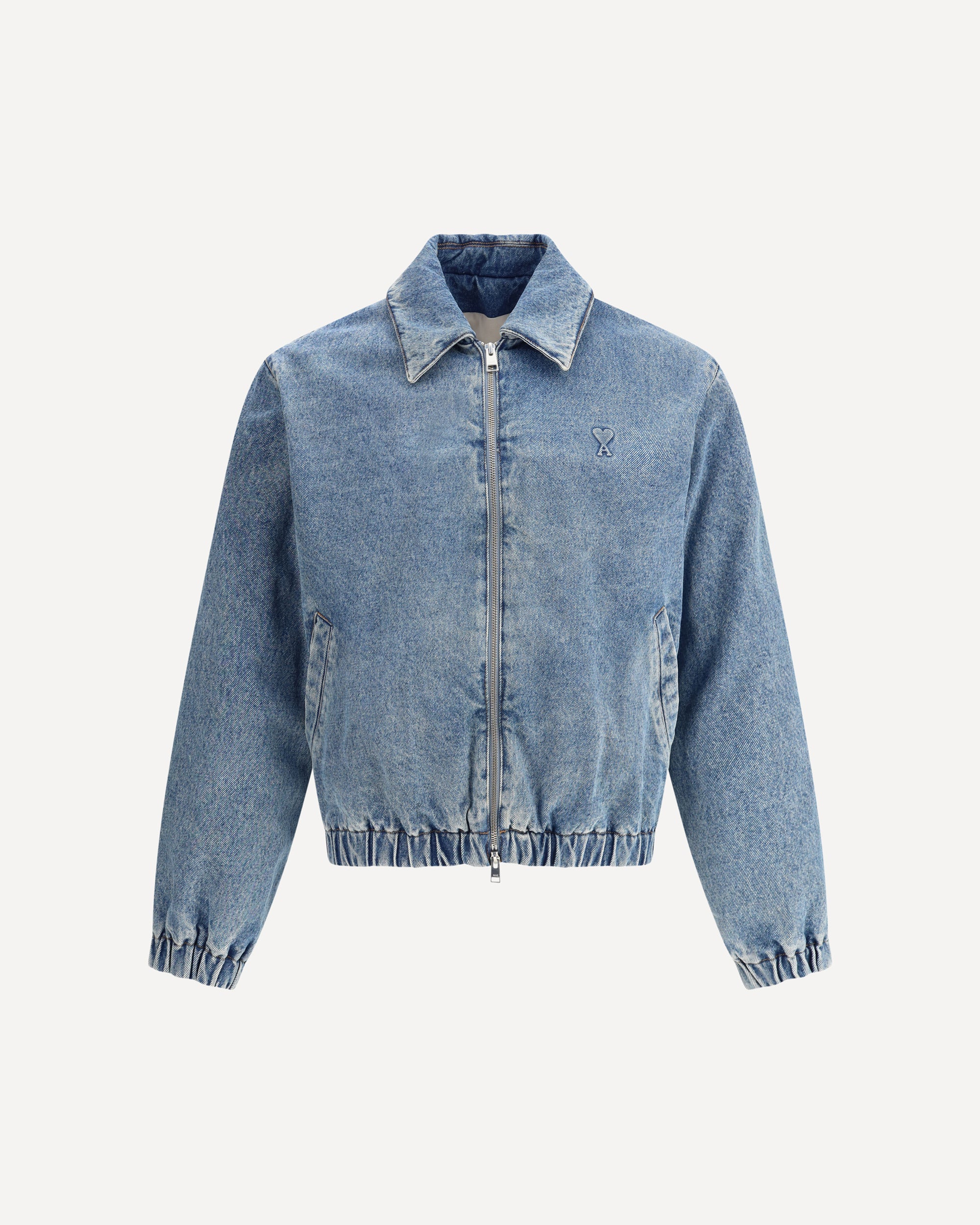 AMI PARIS Denim Jacket LIGHT BLUE | Base Blu