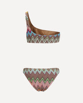 One-shoulder Bikini - MULTICOLOUR | Base Blu