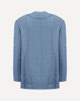 Tweed Jacket - LIGHT BLUE | Base Blu