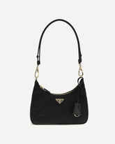 Re-Edition Re-Nylon Shoulder Bag - BLACK | Base Blu