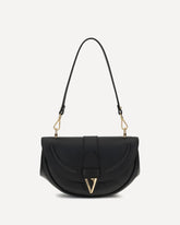 Medium Virtus Shoulder Bag - BLACK | Base Blu