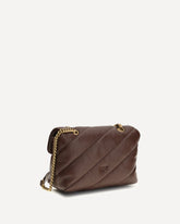 Borsa a Tracolla Love Mini Puff - MARRONE | Base Blu