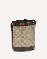 Borsa a Secchiello con nastro Web - BEIGE | Base Blu