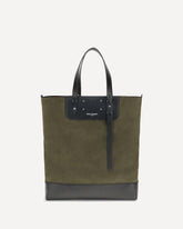 Vertical Tote Bag - GREEN | Base Blu