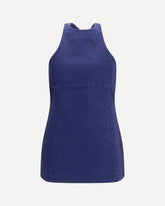 Short cotton Dress - BLUE | Base Blu