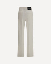 Straight-leg denim Jeans - WHITE | Base Blu