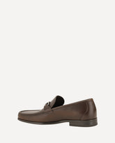 Ornamento Gancini Loafers - BROWN | Base Blu