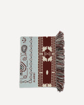 Bandana jacquard Blanket - MULTICOLOUR | Base Blu