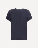 T-Shirt lurex - BLU | Base Blu