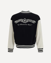 Kenzo Paris Emblem Varsity Cardigan - BLACK | Base Blu