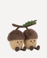 Peluche Ghiande Ort & Tum Amuseables - MARRONE | Base Blu
