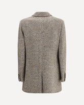 Virgin Wool and Silk mélange Jacket - MULTICOLOUR | Base Blu