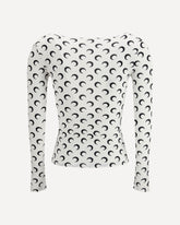 Recycled Moon Top - WHITE | Base Blu