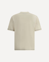 Cotton T-shirt - CREAM | Base Blu