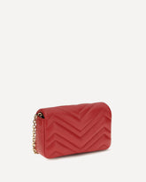 GG Marmont mini Shoulder Bag - RED | Base Blu