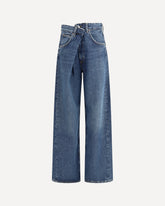 Jeans Vana wide leg - BLU | Base Blu