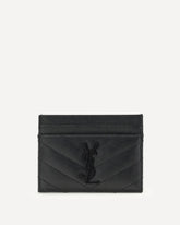 Leather Card Holder - BLACK | Base Blu