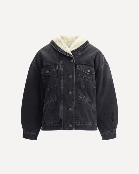 ISABEL MARANT Pimia Jacket BLACK | Base Blu