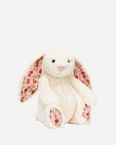 Peluche Coniglietto Blossom piccolo - CREMA  | Base Blu