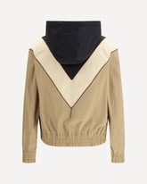 Nylon hooded windbreaker Jacket - MULTICOLOUR | Base Blu