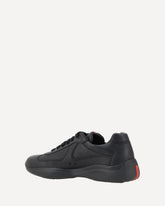Leather Sneakers - BLACK | Base Blu
