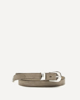 Suede Belt - BROWN | Base Blu