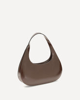 Slim Swipe Baguette Shoulder Bag - BROWN | Base Blu