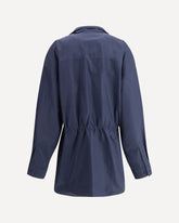 Shirt Mini Dress - BLUE | Base Blu