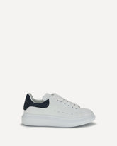 Oversized leather Sneakers - WHITE | Base Blu