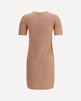 FF pattern midi Dress - PINK | Base Blu