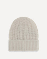 Wool Beanie Hat - WHITE | Base Blu