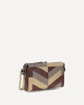 Small Shoulder Bag | Panthea | Patchwork - MULTICOLORE | Base Blu