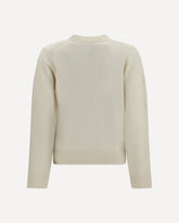 Mushroom Teddy wool-blend Sweater - CREAM | Base Blu