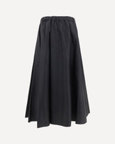 Wide midi Skirt - BLACK | Base Blu