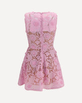 Short lace Dress - PINK | Base Blu