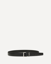 Cassandre Vadim smooth leather Belt - BLACK | Base Blu