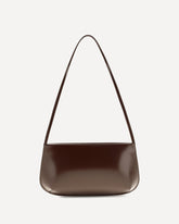 Borsa a Spalla Bra in pelle spazzolata - MARRONE | Base Blu