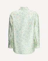 Floral-print Shirt - GREEN | Base Blu