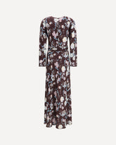 Jacquard Dress with a “Peonia My Love” pattern - MULTICOLOUR | Base Blu