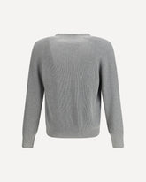 Ribbed Cardigan - GREY | Base Blu