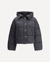 Padded Down Jacket - BLACK | Base Blu