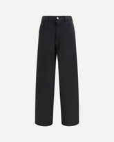 Cotton track Pants - BLACK | Base Blu