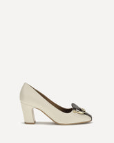 Leather Pumps - CREAM | Base Blu